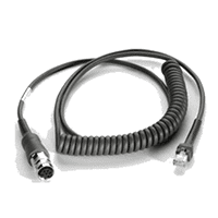 Bild von USB Cable: Connects LS34XX to VC5090, coiled 9' extended, rugged amphenol conn