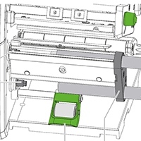 Bild von Umlenkwalze RR8 cab SQUIX 8