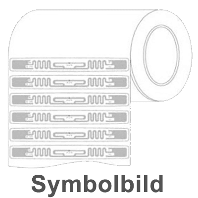 Bild von Zebra UHF RFID Papier Etikette 97x15mm