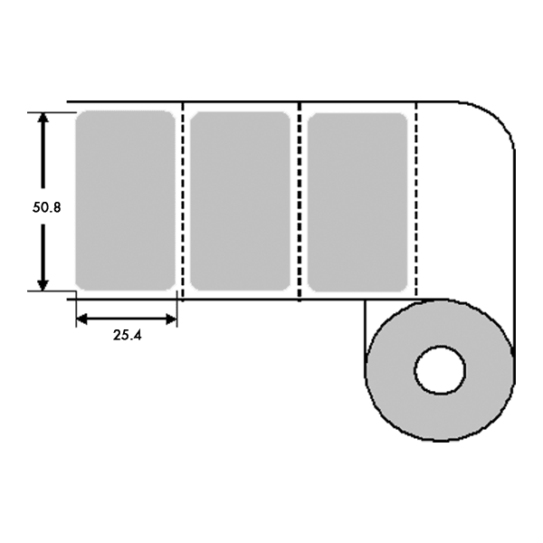 Bild von Etiketten Kit "MMA" 50,8x25,4mm