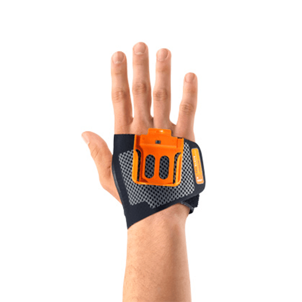 Mit dem ProGlove Palm-Trigger erhalten Sie einen Überzieher mit Innenhand-Auslöser